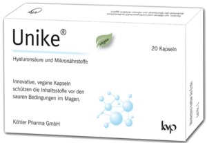 20 Unike® Anti Aging Kapseln in der Originalverpackung